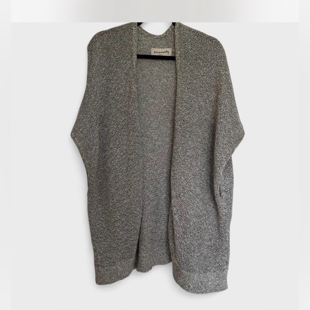 Community by Aritzia Marled Knit Open Cardigan XS/S